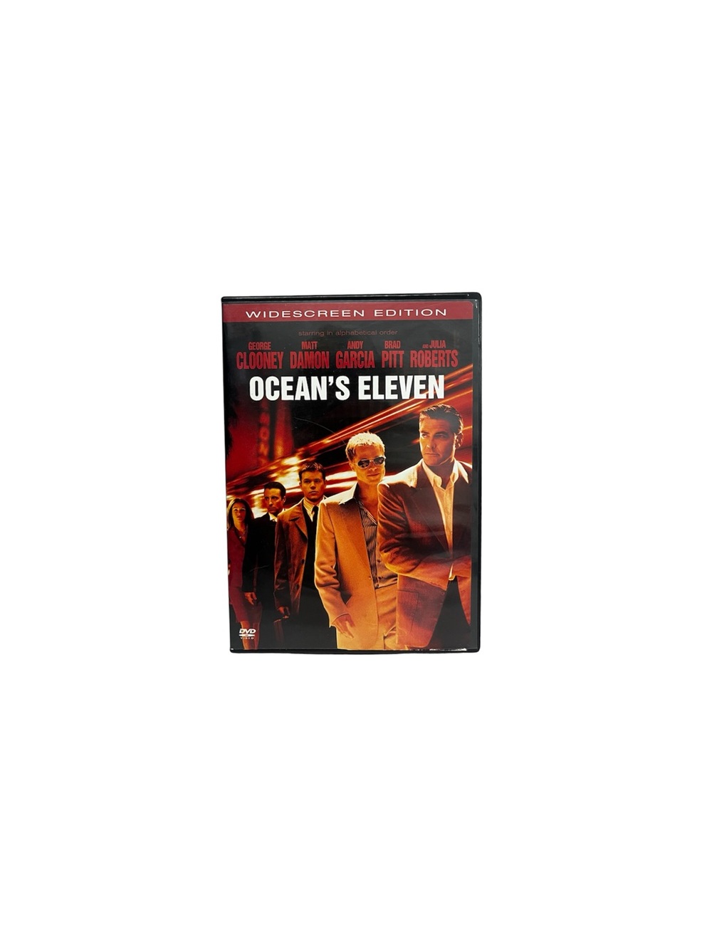 Ocean's Eleven (DVD, 2001, Widescreen) George Clooney, Brad Pitt, Matt Damon
